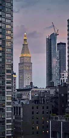 New York City skyline representing outsourced CFO services in NYC