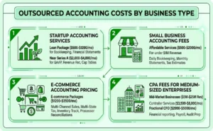 Outsourced Accounting Costs by Business Type