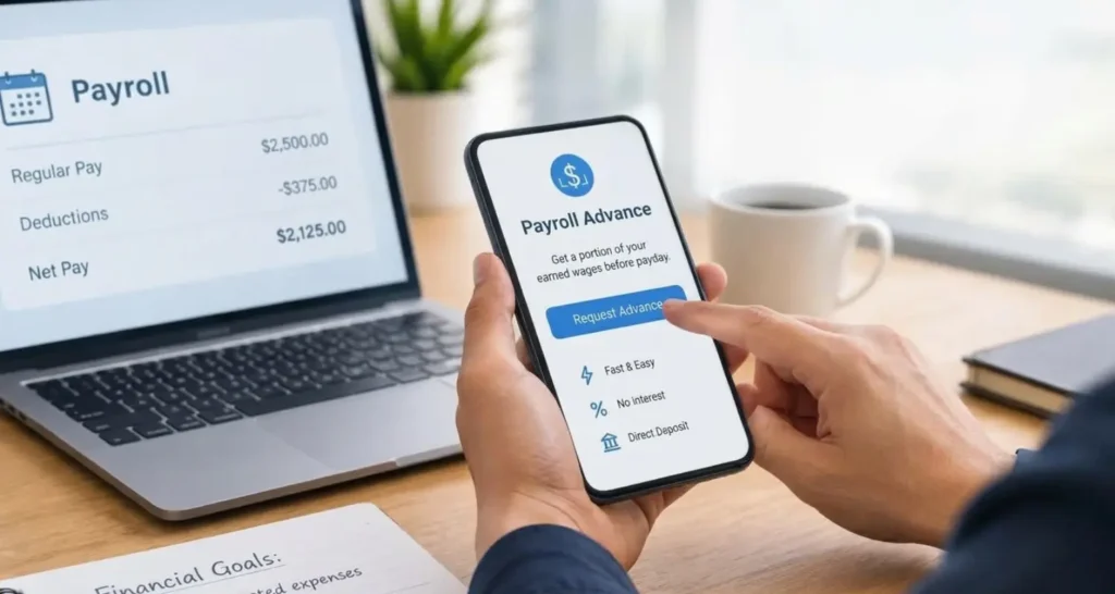 What is a payroll advance and how employees can access earned wages early