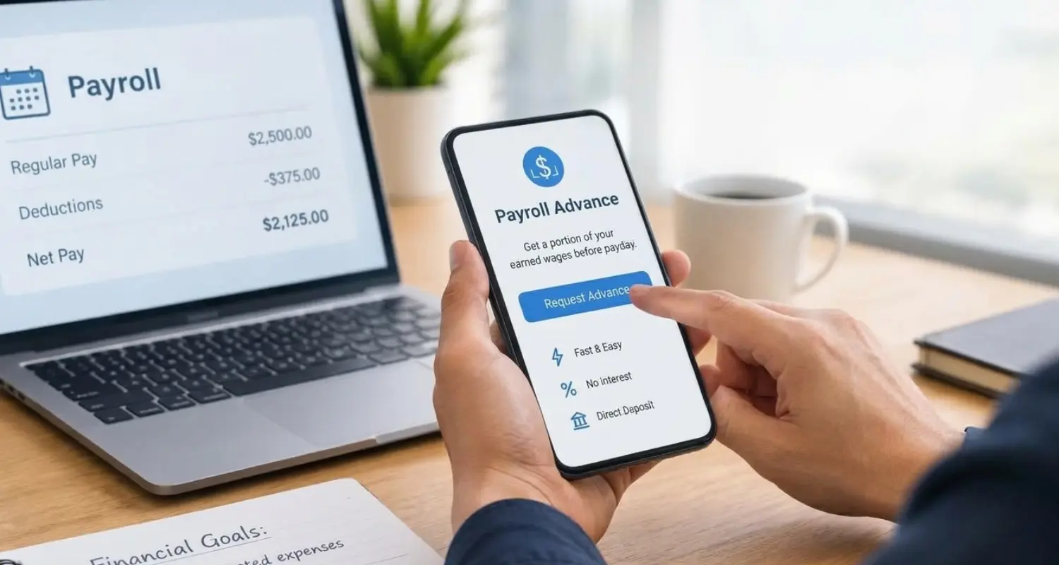 What is a payroll advance and how employees can access earned wages early